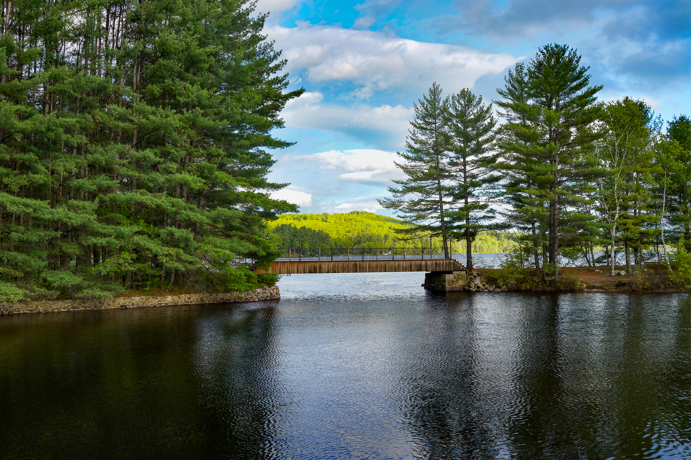 bridge long lake